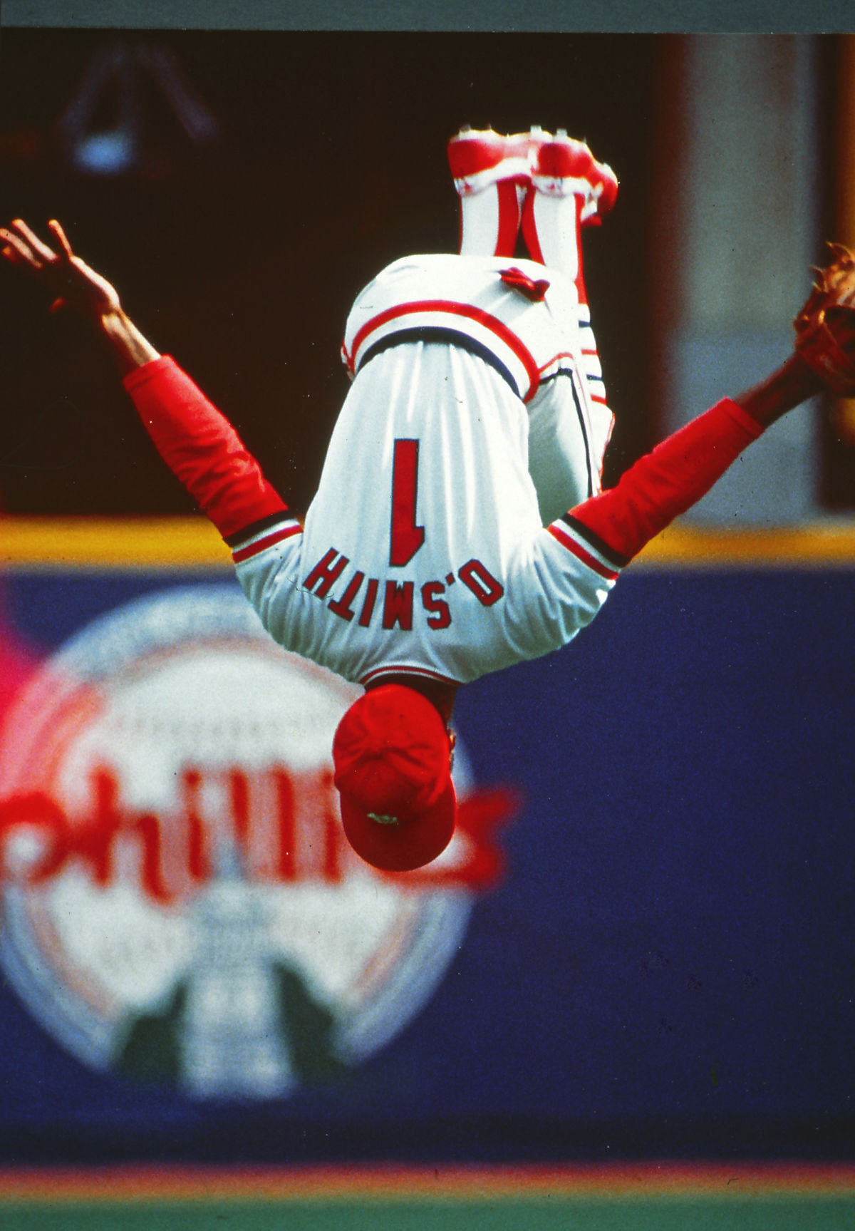 Ozzie flips for baseball